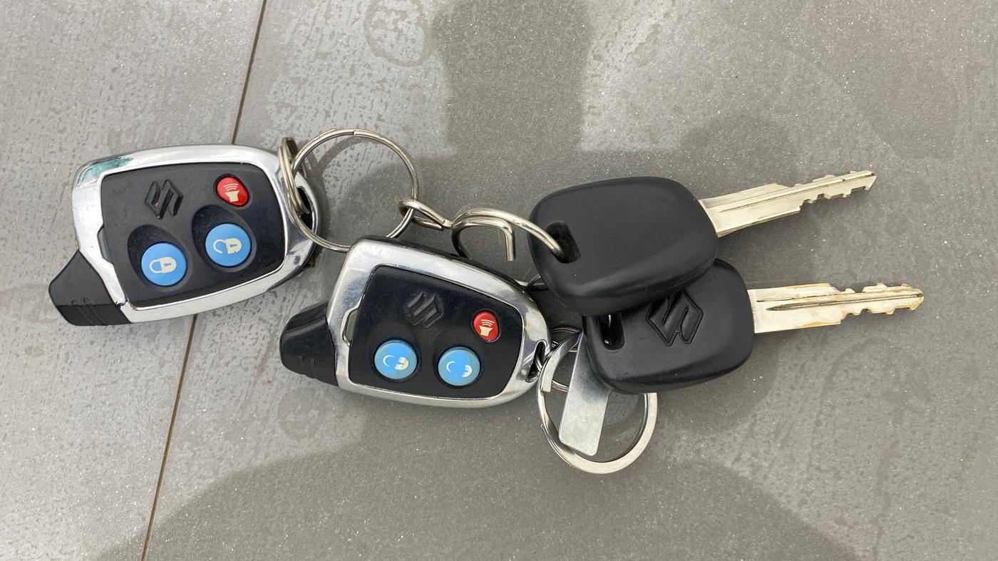 2019 Maruti Alto K10 VXI AMT, Petrol, Automatic, 43,863 km, Key Close Up