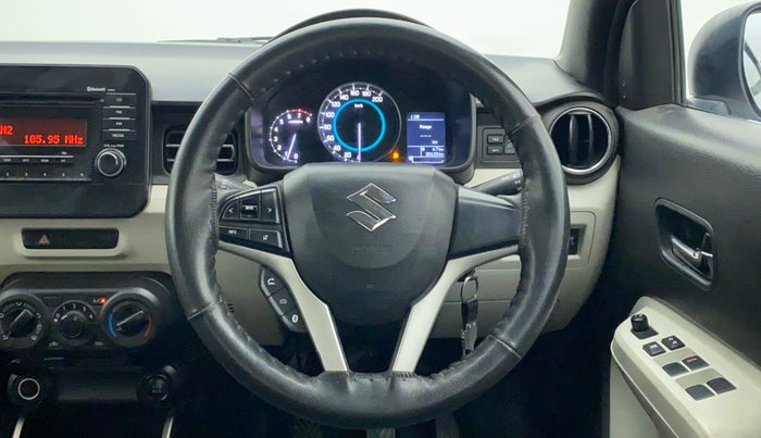 2017 Maruti IGNIS DELTA 1.2, Petrol, Manual, 30,125 km, Steering Wheel Close Up