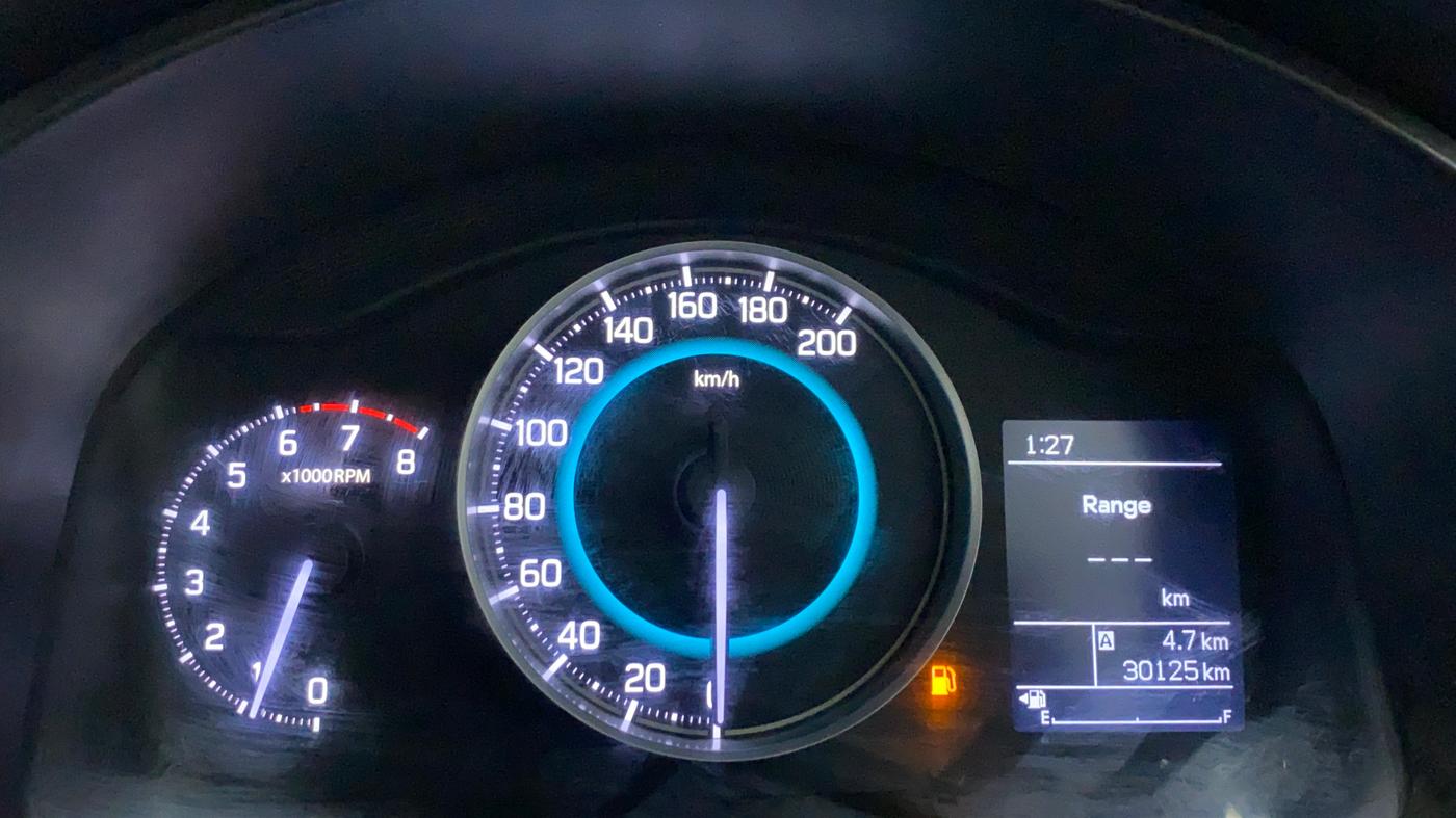 2017 Maruti IGNIS DELTA 1.2, Petrol, Manual, 30,125 km, Odometer Image