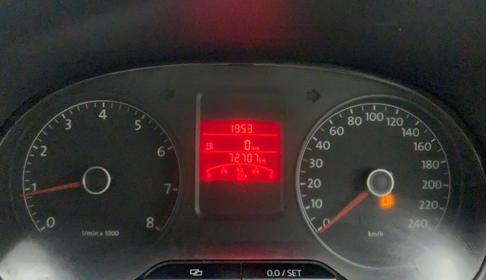2011 Volkswagen Polo COMFORTLINE 1.2L PETROL, Petrol, Manual, 73,362 km, Odometer Image