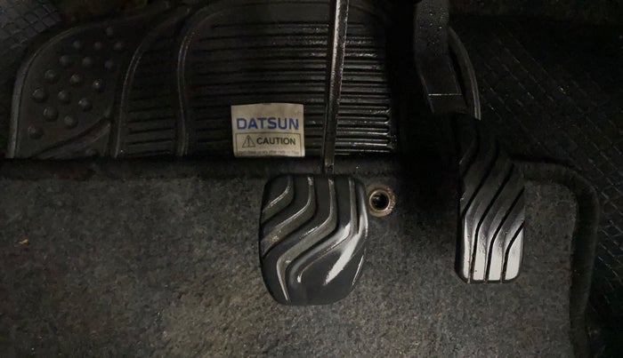 2018 Datsun Redi Go S 1.0 AMT, Petrol, Automatic, 54,941 km, Pedals