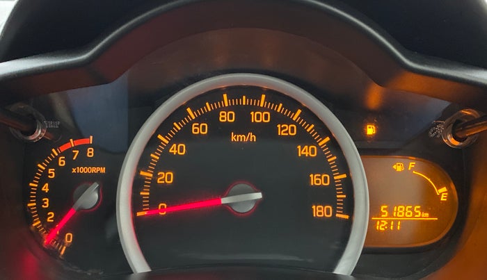 2019 Maruti Celerio ZXI, Petrol, Manual, 51,865 km, Odometer Image