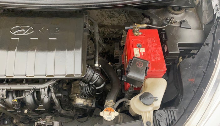 2015 Hyundai Grand i10 SPORTZ 1.2 KAPPA VTVT, Petrol, Manual, 29,847 km, Engine View - Left