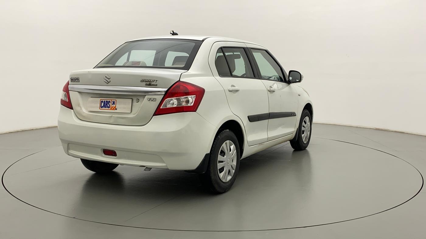 2012 Maruti Swift Dzire VXI, Petrol, Manual, 35,844 km, Right Back Diagonal