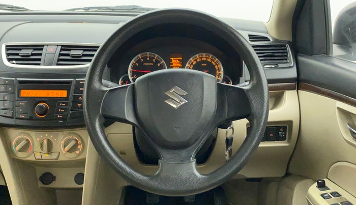 2012 Maruti Swift Dzire VXI, Petrol, Manual, 35,844 km, Steering Wheel Close Up