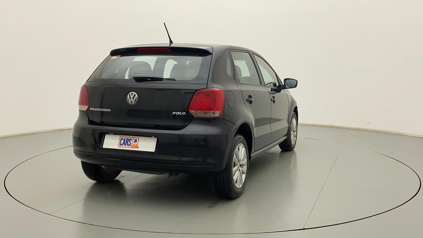 2013 Volkswagen Polo HIGHLINE1.2L, Petrol, Manual, 65,618 km, Right Back Diagonal