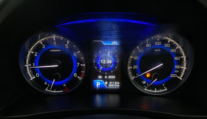 2016 Maruti Baleno ZETA PETROL 1.2, Petrol, Manual, 38,621 km, Odometer Image