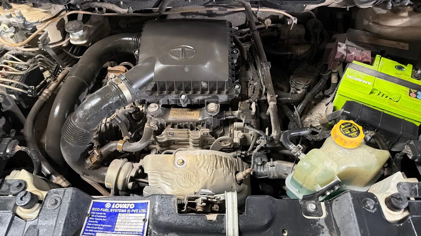 2021 Tata NEXON XZA PLUS SUNROOF PETROL, CNG, Automatic, 92,625 km, Engine View