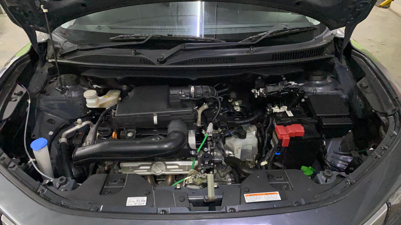 2025 Maruti FRONX DELTA PLUS 1.2L AGS, Petrol, Automatic, 977 km, Engine View