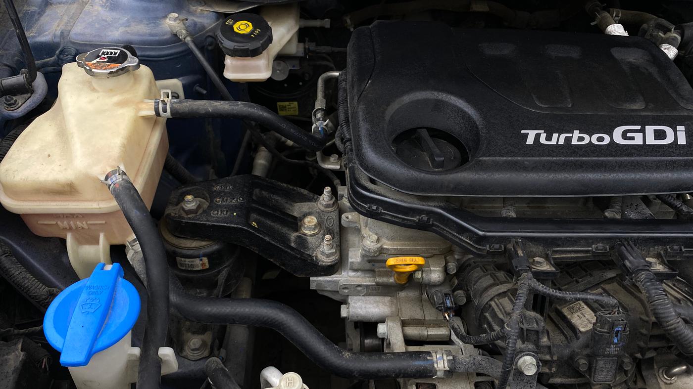 2022 Hyundai VENUE S (O) 1.0 Turbo Petrol DCT, Petrol, Automatic, 27,906 km, Engine View - Right