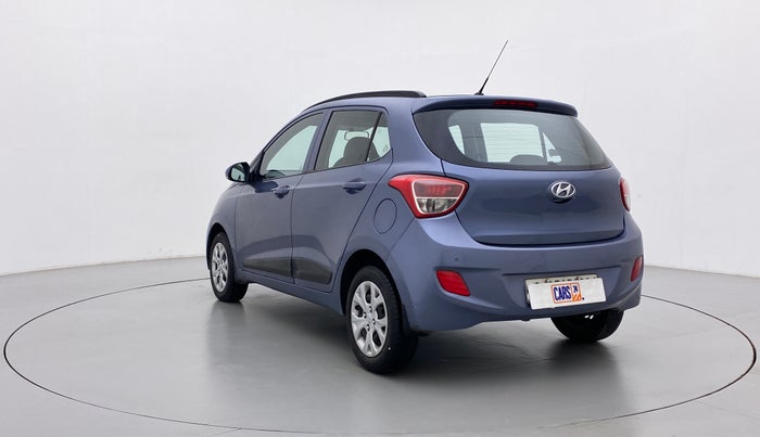 2016 Hyundai Grand i10 SPORTZ 1.2 KAPPA VTVT, Petrol, Manual, 41,556 km, Left Back Diagonal