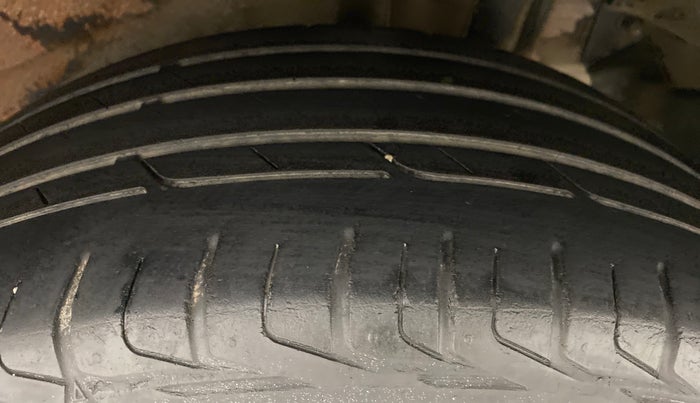 2018 Tata NEXON XZ PLUS PETROL, Petrol, Manual, 46,978 km, Left Rear Tyre Tread