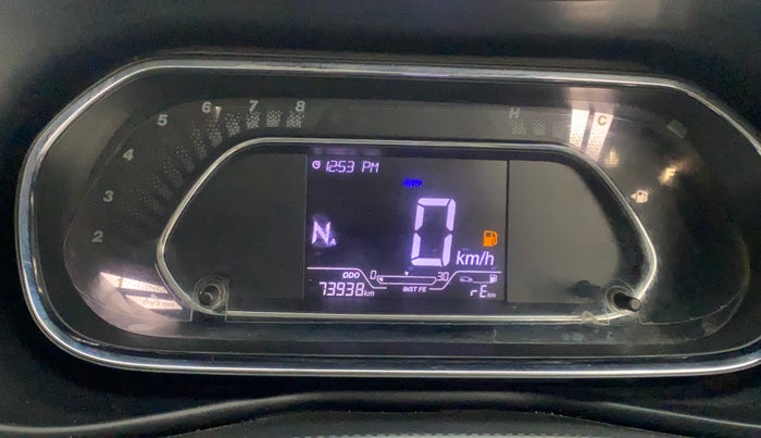 2020 Tata NEXON XZA PLUS PETROL, Petrol, Automatic, 73,896 km, Odometer Image
