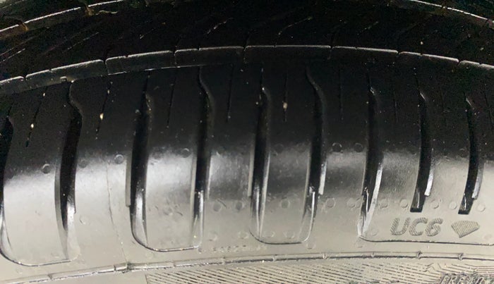 2020 Tata NEXON XZA PLUS PETROL, Petrol, Automatic, 73,896 km, Left Rear Tyre Tread