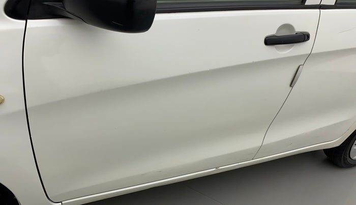 2014 Maruti Celerio VXI AMT, Petrol, Automatic, 62,177 km, Front passenger door - Minor scratches