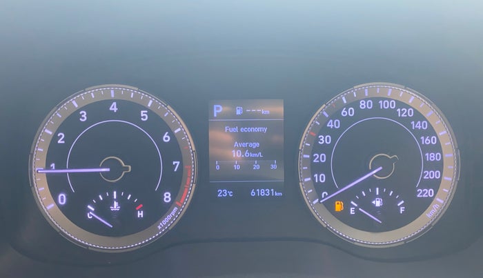 2019 Hyundai VENUE SX PLUS 1.0 TURBO DCT, Petrol, Automatic, 61,795 km, Odometer Image