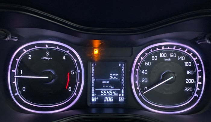 2018 Maruti Vitara Brezza ZDI, Diesel, Manual, 55,534 km, Odometer Image