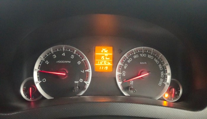 2015 Maruti Swift ZXI, Petrol, Manual, 1,12,676 km, Odometer Image