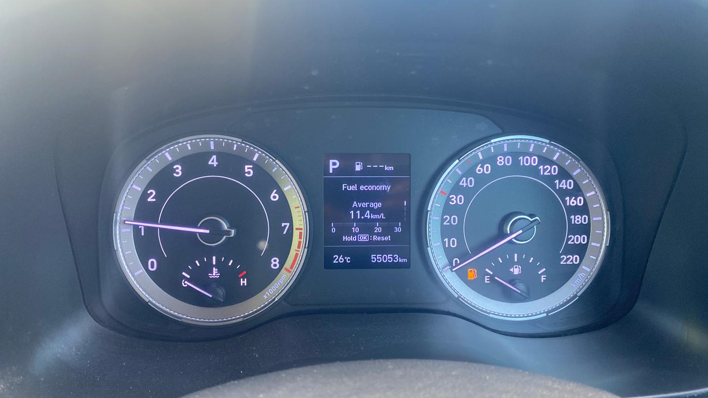 2021 Hyundai VENUE SX PLUS 1.0 TURBO DCT, Petrol, Automatic, 55,053 km, Odometer Image