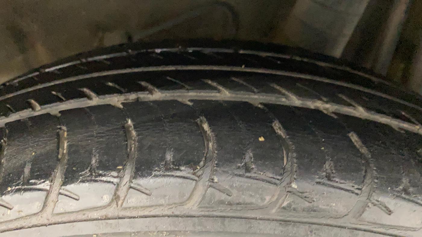 2019 Datsun Go Plus T(O), CNG, Manual, 26,897 km, Left Rear Tyre Tread