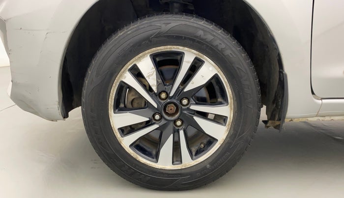 2019 Datsun Go Plus T(O), Petrol, Manual, 26,897 km, Left Front Wheel