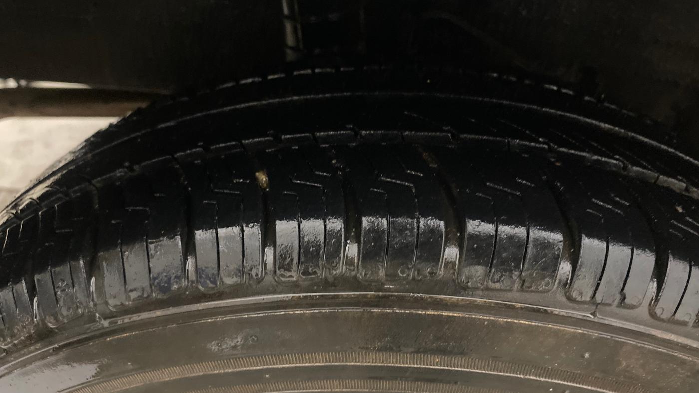 2018 Datsun Go Plus A(O), Petrol, Manual, 55,781 km, Right Rear Tyre Tread