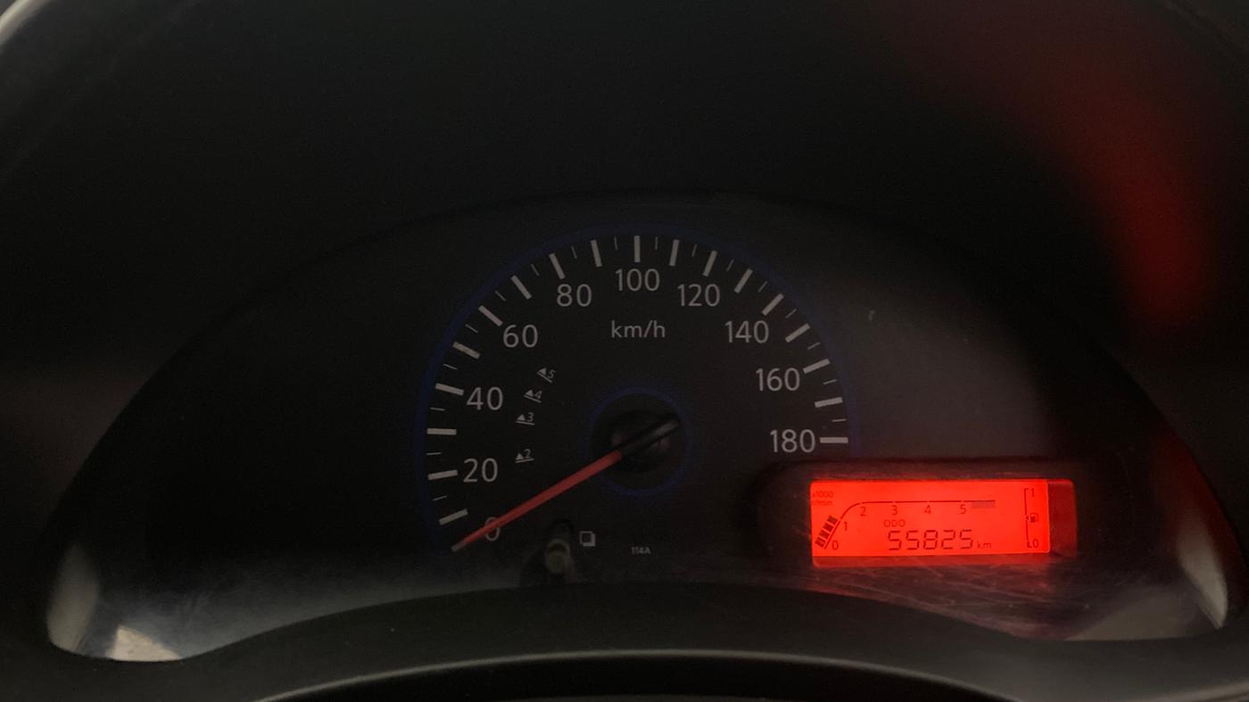 2018 Datsun Go Plus A(O), Petrol, Manual, 55,781 km, Odometer Image