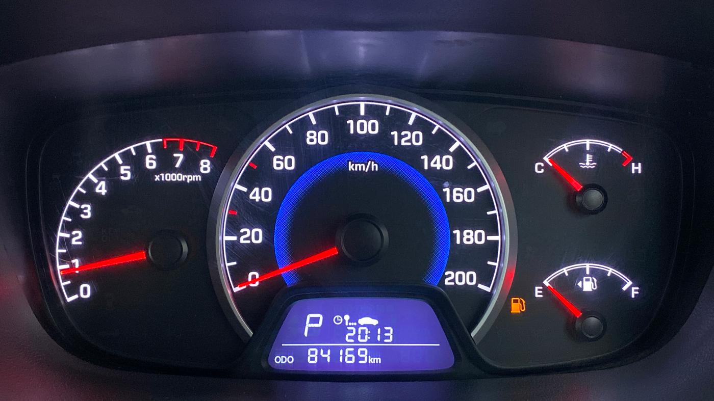 2017 Hyundai Grand i10 SPORTZ (O) AT 1.2 KAPPA VTVT, Petrol, Automatic, 84,169 km, Odometer Image