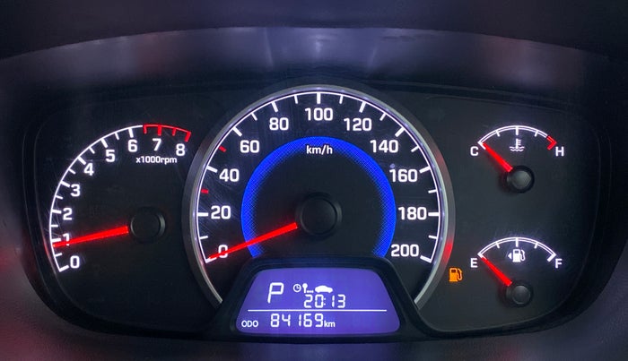 2017 Hyundai Grand i10 SPORTZ (O) AT 1.2 KAPPA VTVT, Petrol, Automatic, 84,169 km, Odometer Image