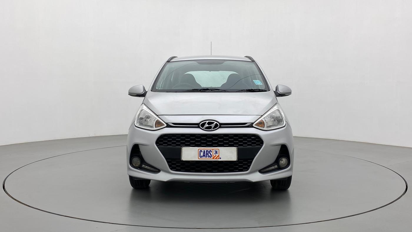 2017 Hyundai Grand i10 SPORTZ (O) AT 1.2 KAPPA VTVT, Petrol, Automatic, 84,169 km, Front