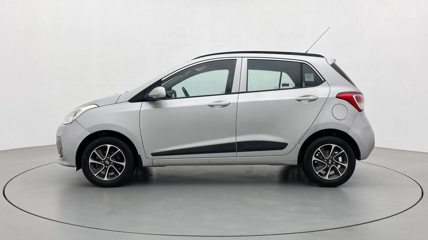 2017 Hyundai Grand i10 SPORTZ (O) AT 1.2 KAPPA VTVT, Petrol, Automatic, 84,169 km, Left Side