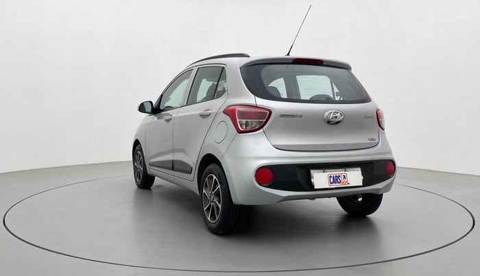 2017 Hyundai Grand i10 SPORTZ (O) AT 1.2 KAPPA VTVT, Petrol, Automatic, 84,169 km, Left Back Diagonal