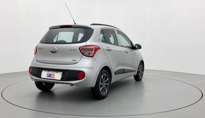 2017 Hyundai Grand i10 SPORTZ (O) AT 1.2 KAPPA VTVT, Petrol, Automatic, 84,169 km, Right Back Diagonal