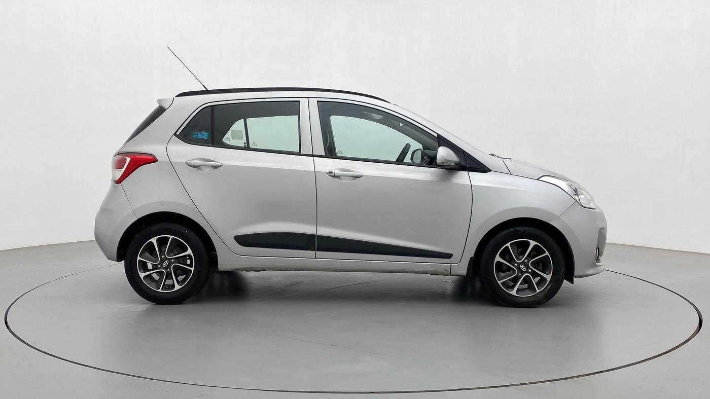 2017 Hyundai Grand i10 SPORTZ (O) AT 1.2 KAPPA VTVT, Petrol, Automatic, 84,169 km, Right Side View
