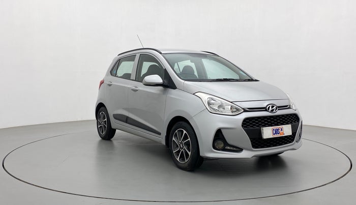 2017 Hyundai Grand i10 SPORTZ (O) AT 1.2 KAPPA VTVT, Petrol, Automatic, 84,169 km, Right Front Diagonal