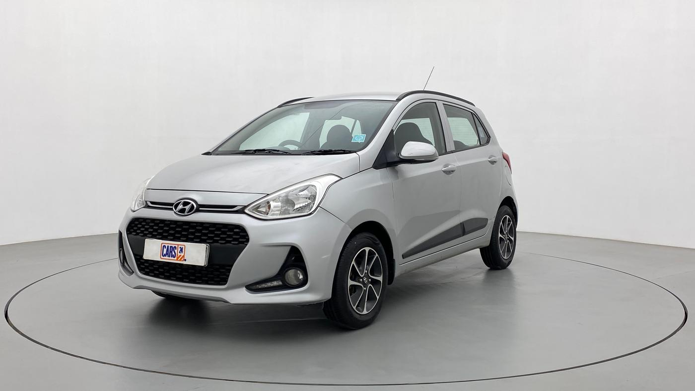 2017 Hyundai Grand i10 SPORTZ (O) AT 1.2 KAPPA VTVT, Petrol, Automatic, 84,169 km, Left Front Diagonal