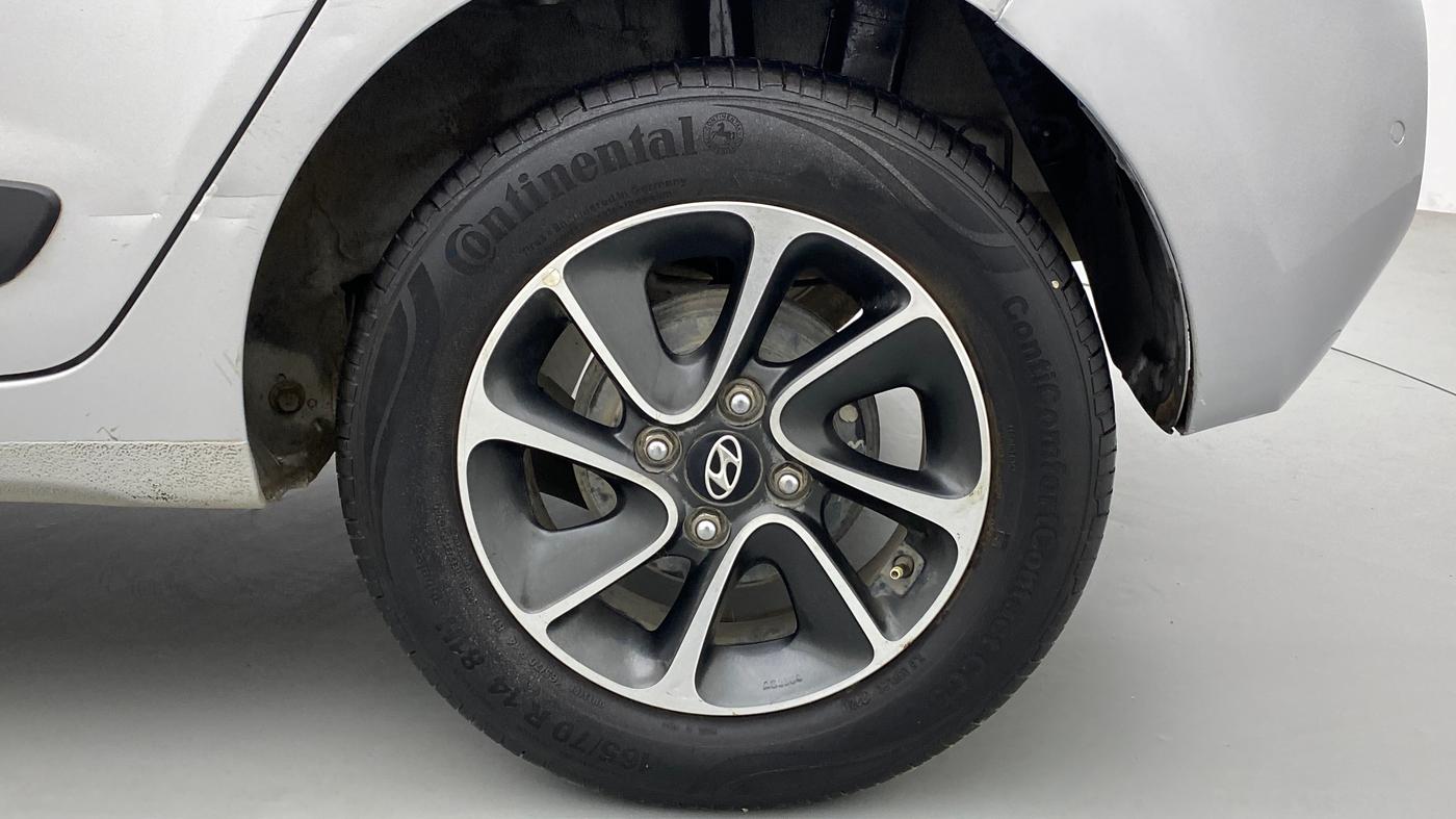 2017 Hyundai Grand i10 SPORTZ (O) AT 1.2 KAPPA VTVT, Petrol, Automatic, 84,169 km, Left Rear Wheel