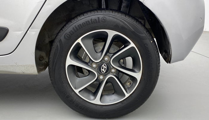 2017 Hyundai Grand i10 SPORTZ (O) AT 1.2 KAPPA VTVT, Petrol, Automatic, 84,169 km, Left Rear Wheel