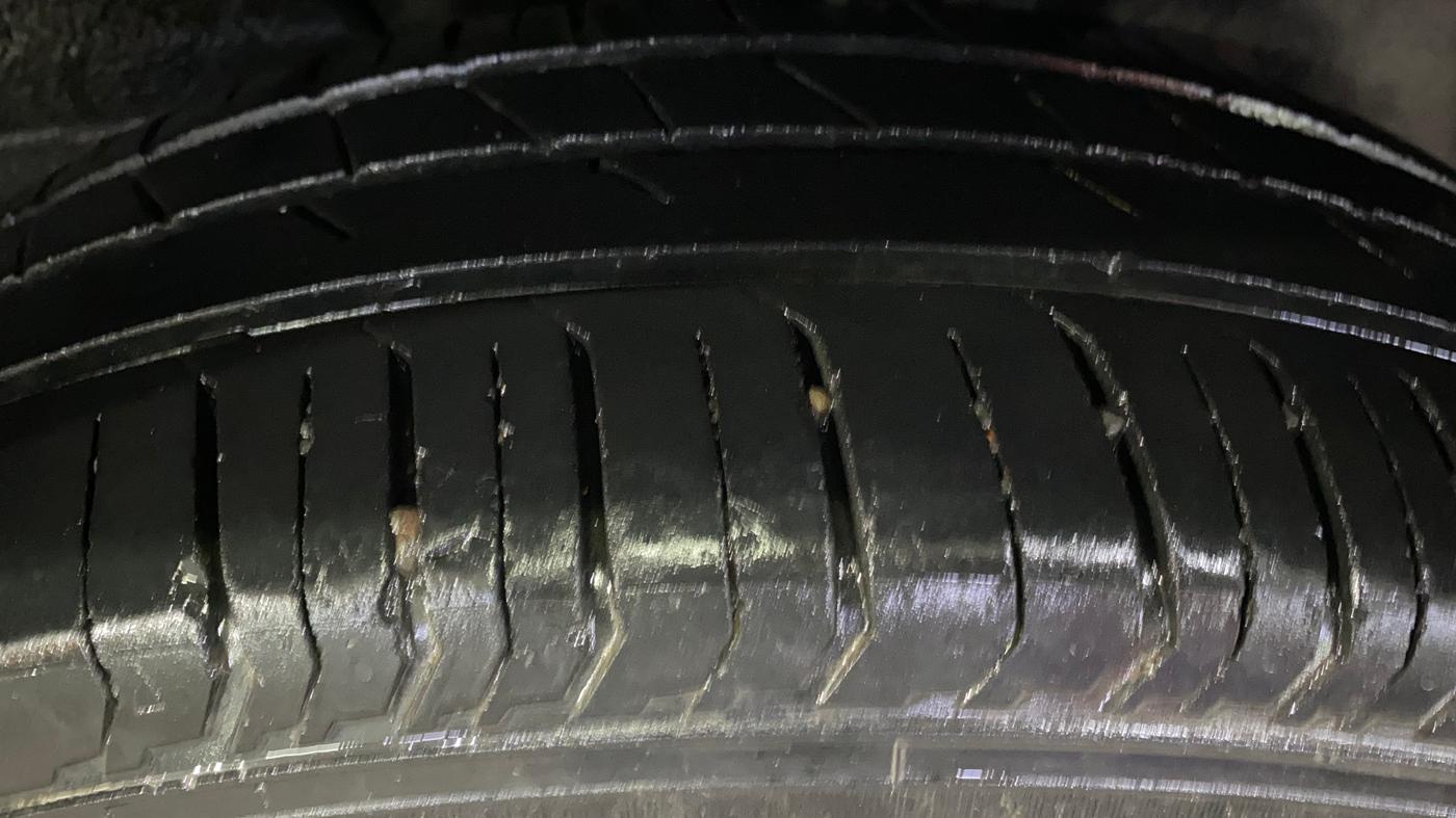 2023 Tata PUNCH ADVENTURE MT CNG , CNG, Manual, 1,09,036 km, Left Rear Tyre Tread