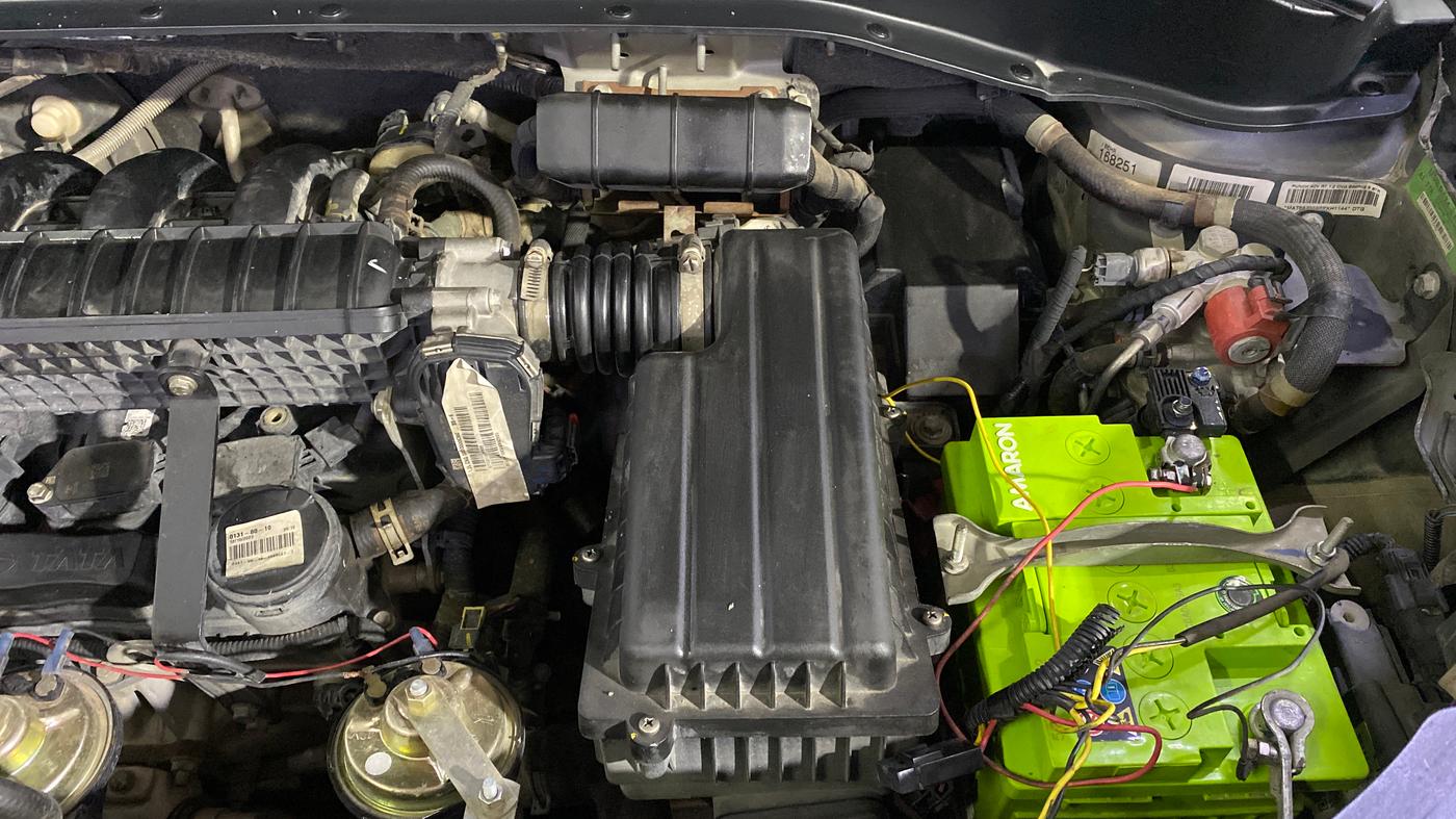 2023 Tata PUNCH ADVENTURE MT CNG , CNG, Manual, 1,09,036 km, Engine View - Left