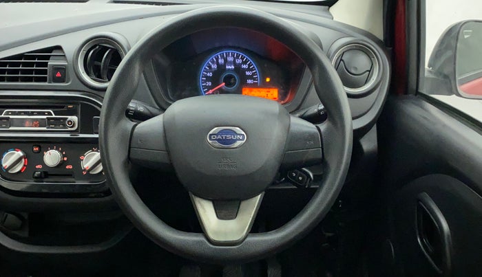 2017 Datsun Redi Go S 1.0, Petrol, Manual, 54,882 km, Steering Wheel Close Up