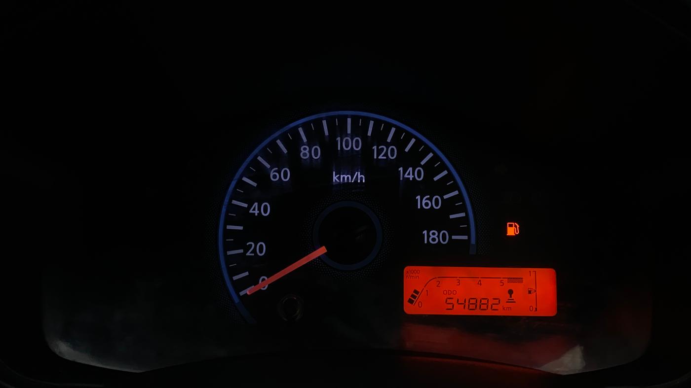 2017 Datsun Redi Go S 1.0, Petrol, Manual, 54,882 km, Odometer Image
