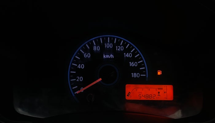 2017 Datsun Redi Go S 1.0, Petrol, Manual, 54,882 km, Odometer Image