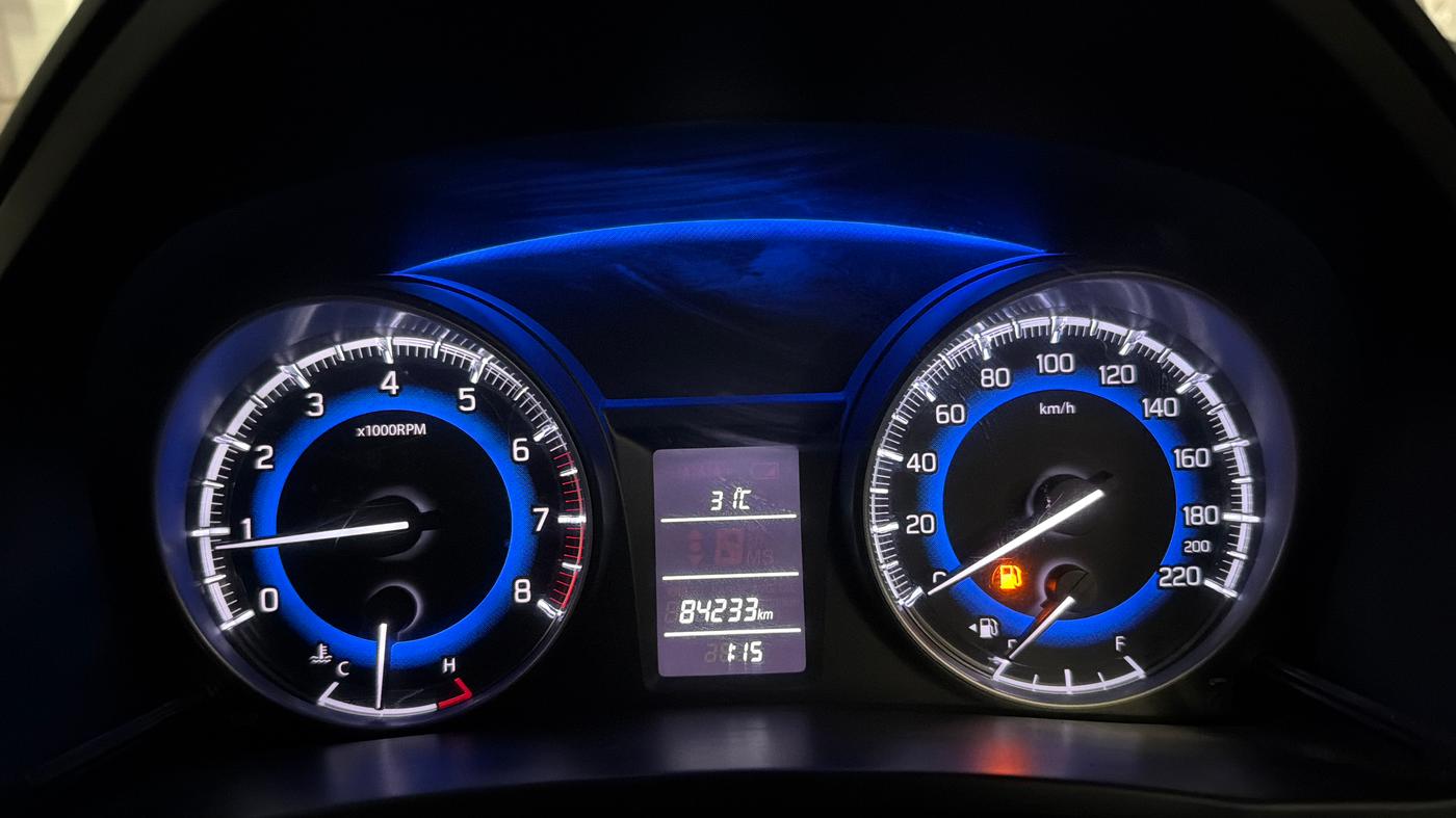 2017 Maruti Baleno DELTA PETROL 1.2, Petrol, Manual, 84,221 km, Odometer Image