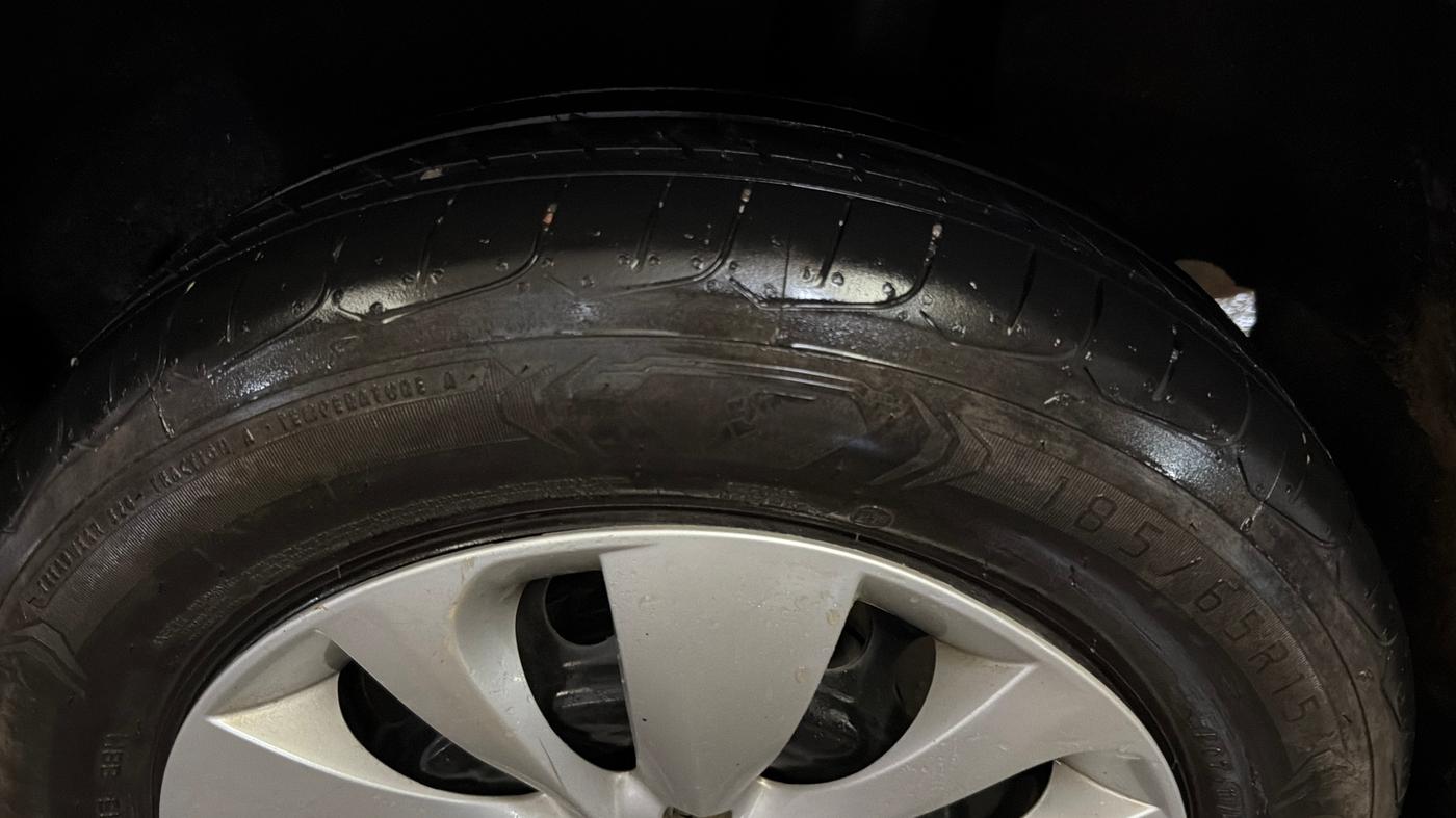 2017 Maruti Baleno DELTA PETROL 1.2, Petrol, Manual, 84,221 km, Left Rear Tyre Tread