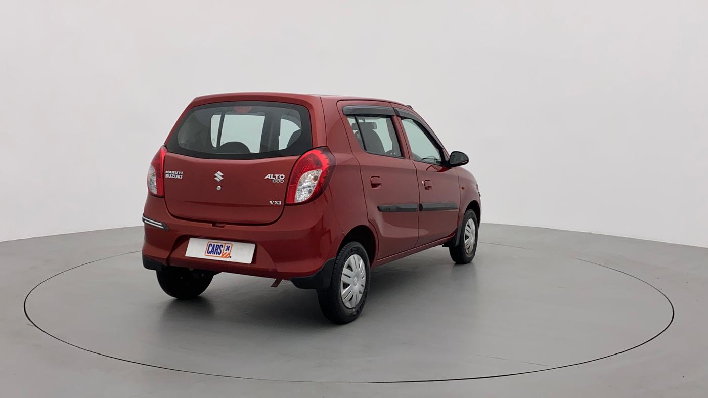 2017 Maruti Alto 800 VXI, Petrol, Manual, 63,054 km, Right Back Diagonal
