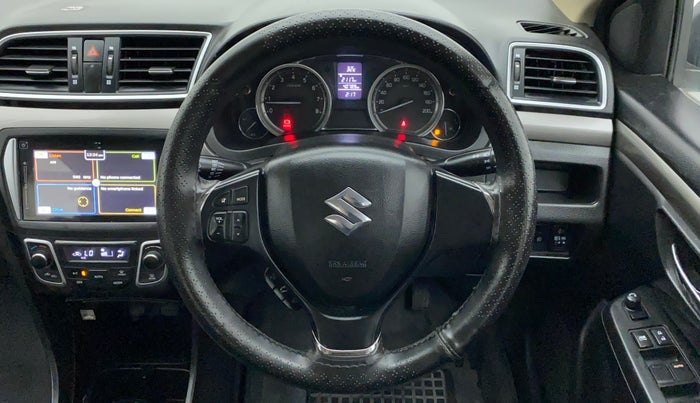 2016 Maruti Ciaz ZXI+ RS, Petrol, Manual, 41,186 km, Steering Wheel Close Up