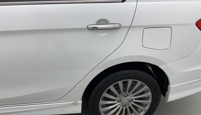 2016 Maruti Ciaz ZXI+ RS, Petrol, Manual, 41,186 km, Left quarter panel - Slightly dented