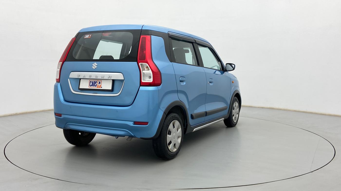 2021 Maruti New Wagon-R VXI 1.2 AMT, Petrol, Automatic, 22,191 km, Right Back Diagonal