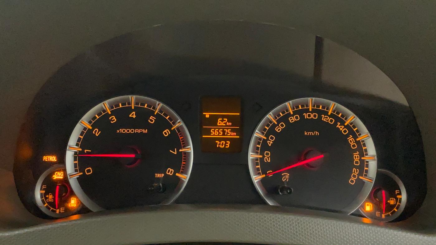 2014 Maruti Ertiga VXI CNG, CNG, Manual, 56,575 km, Odometer Image